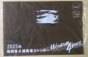 2025 年度 南関東4競馬場 オリジナル カレンダー 非売品 ※未開封