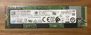 【状態◎】Intel インテル SSDPEKNW512G8（M.2 2280 PCI-Expressタイプ SSD 512GB）