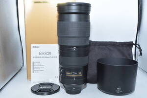 【特上品】 Nikon 望遠ズームレンズ AF-S NIKKOR 200-500mm f/5.6E ED VR　＃7922