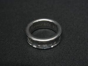 1円 ■美品■ TIFFANY＆Co ティファニー 1837 ナロー SV925 リング 指輪 アクセサリー 約10号 レディース シルバー系 AZ4407