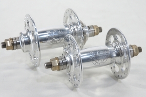 ◆◆WHITE INDUSTRIES ホワイトインダストリーズ TRACK HUB 前後セット 32/36ホール 100/120mm シルバー ハブ トラック