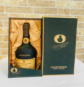 【未開栓】希少　COURVOISIER NAPOLEON COGNAC クルボアジェ コニャック　ナポレオン　古酒　ビンテージ