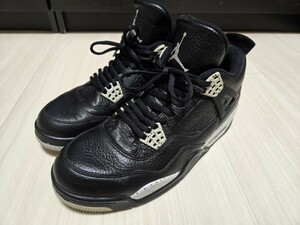 Nike Air Jordan 4 Retro Oreo 314254-003 27センチ ジャンク