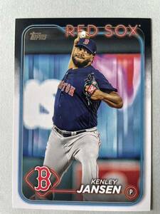 Topps MLB 2024 SERIES 1 #267 KENLEY JANSEN ケンリー・ジャンセン　Boston RED SOX ボストン・レッドソックス