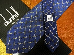 ★並品★4R00322【dunhill】ダンヒル「ツルハシ ロープ 柄」ネクタイ