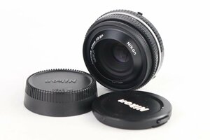 NIKON ニコン NIKKOR ニッコール 45mm F2.8 P パンケーキレンズ 単焦点レンズ★F