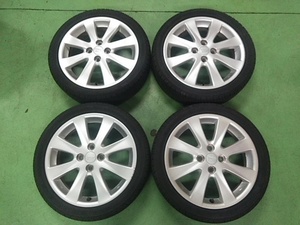 ダイハツ純正 16×4.5J 4H PCD100 +45 ・ 165/50R16 4本SET (H24088) 