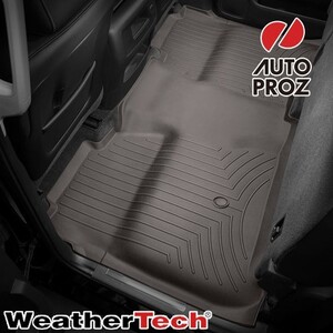 フロアマット GMC シエラ1500 クルーキャブ 2014-2018年式 2列目 フロアライナー ココア WeatherTech ウェザーテック 正規品