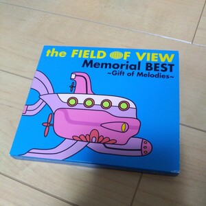 CD FIELD OF VIEW/Memorial BEST～Gift of Melodies/2枚組/ベスト アルバム/フィールド・オブ・ビュー 名曲 名盤 突然 渇いた叫び