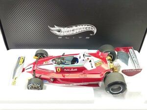 ホットウィール エリートモデル 1/18 フェラーリ 312 T2 #1 ニキ・ラウダ モナコGP 1976 HotWheels ELITE Ferrari　66ADHE0