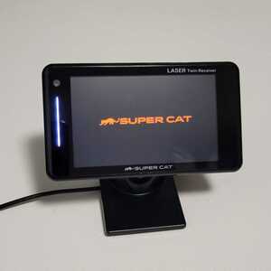 ★美品★売切り★YUPITERU Supercat Z100L ユピテル レーダー探知機 レーザー光受信対応 (LS300/A350α同等品) 大画面3.6型液晶