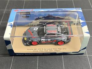 ● 1/43 スパーク ポルシェ 997 GT3 パイクス ピーク SPARK 限定 特注 ロゴ Winner Pikes Peak 