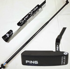 ◆カスタムパター◆PING（ピン）VAULT ANSER2◆34インチ◆STABILITY TOUR BLACK◆スタビリティ◆SuperStroke PISTOL2.0◆