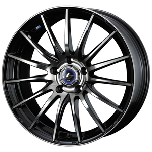 YOKOHAMA BluEarth AE-01F 195/60R15 LEONIS NAVIA 05 BPB 15インチ 6J+45 5H-100 4本セット