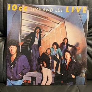 【中古】10cc『LIVE AND LET LIVE』LP レコード