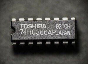 東芝のIC「TC74HC366AP」10個　未使用品①　