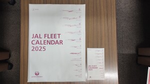 JAL FLEET CALENDAR 2025 JAL 壁掛、卓上カレンダーセット