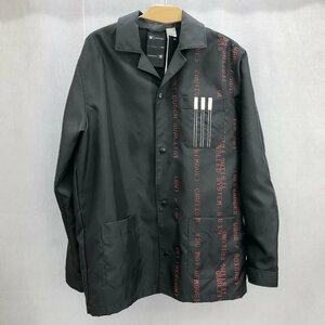 未使用 タグ付き adidas ALEXANDER WANG AW Coach Jacket CZ8319 アディダス アレキサンダーワン コーチ ジャケット 黒 ブラック M メンズ