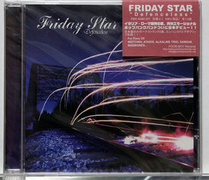 【イタリア/ポップ・パンク・バンドCD未開封】FRIDAY STAR★DEFENCELESS