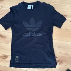 adidas 黒 Tシャツ Mサイズ