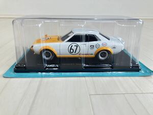 アシェット 1/24 国産名車コレクション No.196 トヨタ セリカ 1600GT Nippon Grand Prix ［1972］ ミニカー