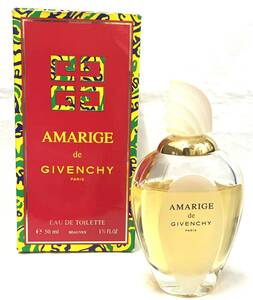 【B】【10211】☆★GIVENCHY　ジバンシー　AMARIGE　アマリージュ　オーデトワレ　50ml　残量7割程度　保管期間不明　箱有り　現状品★☆