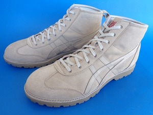 14475■希少 asics onitsukatiger RINKAN BOOTS アシックス オニツカタイガー リンカン ブーツ ベージュ スエード 29 TH2E0L