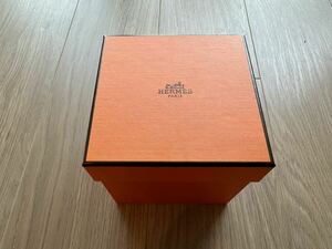 ◆現行品 エルメス 空箱 12x12x11.5 HERMES BOX 空き箱 箱 化粧箱 オレンジ箱 オレンジボックス #8◆ 