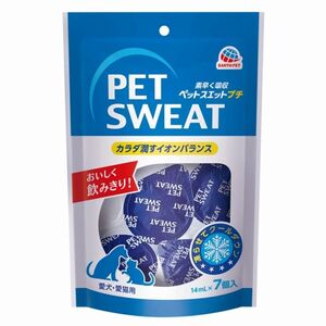 （まとめ買い）アース・ペット ペットスエットポーションプチ 14ml×7個入 犬猫用フード 〔×10〕