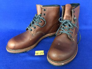 ★０８―６７３★レザーブーツ　Red Wing/レッドウィング(28cm) 革靴 ワークブーツ ビンテージ レザークラフト アメリカ製 ブラウン[80]