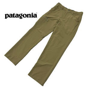 良品 patagonia パタゴニア 55176 クアンダリー パンツ ショート 30 ベージュ メンズ アウトドア SP17 送料185円 24-0613