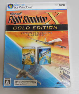 [未開封] フライトシミュレータX　ゴールドエディション Flight Simulator X Gold Edition