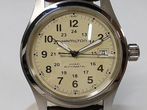 HAMILTON ハミルトン KHAKI カーキ H704450 自動巻 裏蓋スケルトン メンズ 腕時計