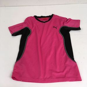 送料無料★PUMA プーマ★半袖Tシャツ　トップス★ピンク★Sサイズ#60701sNj83