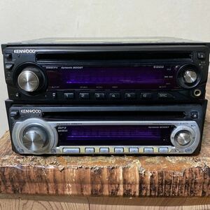 KENWOOD CD E222 E303 2台セット　動作未確認　ジャンク