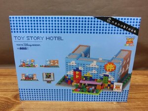 【W5-0190】未使用 未組立 トイストーリー ホテル ナノブロック TOY STORY HOTEL nanoblock ディズニー 東京引取可【千円市場】