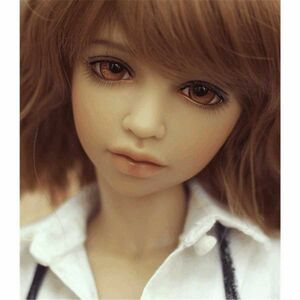 球体関節人形 BJD 本体+眼球+メイクアップ済 女の子 ベニー人形 美白肌 A58