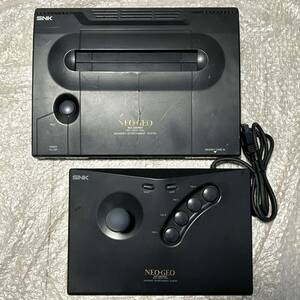 〈現状品〉SNK NEO GEO 本体 ネオジオ スティック コントローラー アケコン アーケード ネオジオ ジャンク