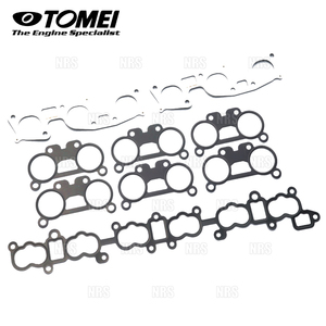 TOMEI 東名パワード スロットルガスケット (6枚セット) スカイラインGT-R R32/R33/R34/BNR32/BCNR33/BNR34 RB26DETT (133001