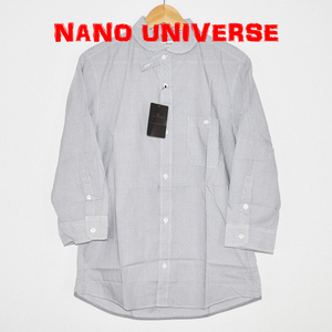 ★NANO UNIVERSE (ナノユニバース) 七分袖シャツ [新品]