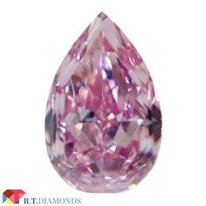 FANCY INTENSE PURPLE PINK 0.108ct/PS/RT2842/GIA/CGL