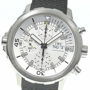 ★保証書付き【IWC SCHAFFHAUSEN】IWC アクアタイマー クロノグラフ IW376801 自動巻き メンズ_719801