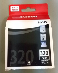 【新品未使用】Canon PIXUS 純正インクカートリッジ BCI-320PGBK1本