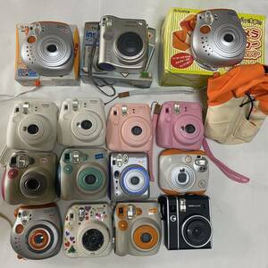 15点 まとめ　（FUJIFILM instax mini 20.25.8+ 40,7 他 )チェキ まとめて 大量セット 現状渡しジャンク扱い／ビンテージ