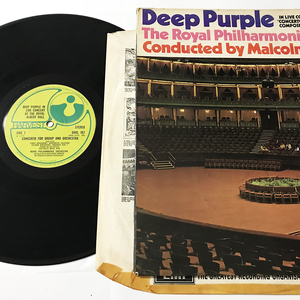 UKイギリス盤 LP■Deep Purple / Royal Philharmonic Orchestra■In Live Concert At Royal Albert Hall■Harvest【試聴できます】