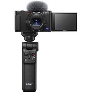 【中古】ソニー(SONY) コンパクトデジタルカメラ VLOGCAM Vlog用カメラ ZV-1 シューティンググリップキット(同梱グリップ:GP-