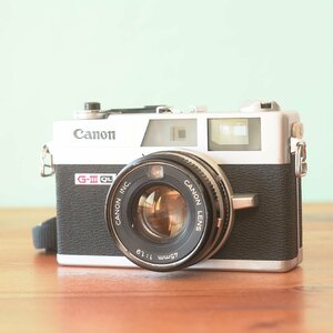 完動品◎CANON ニューキャノネットQL19 G-III フィルムカメラ #85