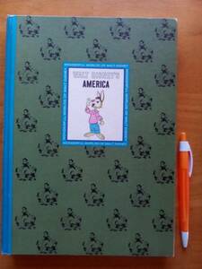 送料無料! 英語絵本 「Walt Disney`s AMERICA」 1965年 オールカラー256ページ ウオルト-ディズニー絵本! 古典的名作ぞろい!