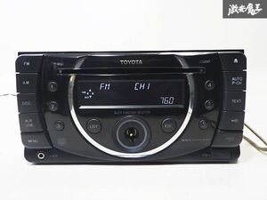 トヨタ 純正 PIONEER パイオニア CD プレーヤー オーディオ デッキ 08600-00J10 DEH-M8247ZT 即納