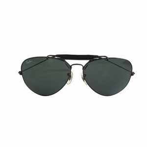 Ray Ban レイバン ヴィンテージ B&L USA製 アウトドアーズマン ティアドロップサングラス ブラック メンズ